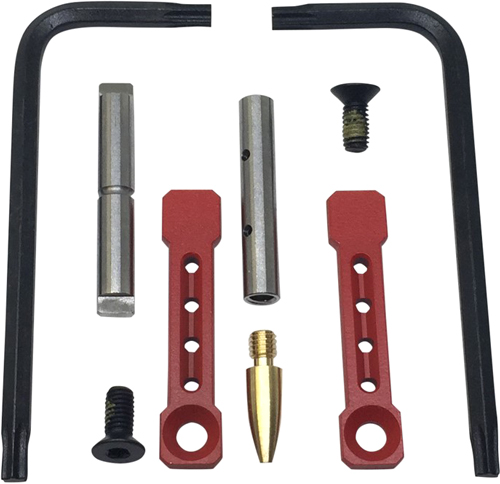KNS PIN KIT NON-ROTATING - GEN ST AR15/M16 .154 RED