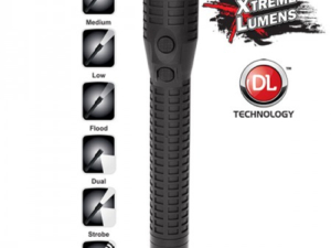 Polymer Duty/Personal-Size Dual-Light Flashlight - Rechargeable