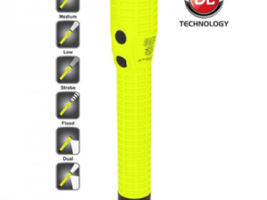 Intrinsically-Safe Rechargeable Dual-Light Flashlight w/Magnet