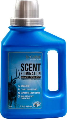 D-CODE LAUNDRY DETERGENT - UNSCENTED 32FL OUNCES BOTTLE