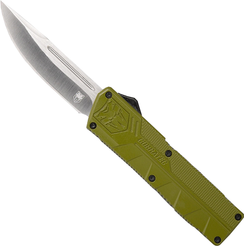 COBRATEC LIGHTWEIGHT OTF - OD GREEN 3.25" DROP POINT