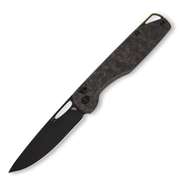 Outdoor Edge Kaytan Black Forged CF (3.3"" 8Cr13MoV) KN-1C