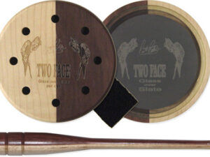 PITTMAN GAME CALLS TWO FACE - GLASS POT TURKEY CALL