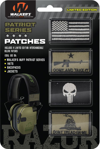 WALKERS PATRIOT PATCH KIT FOR - PATRIOT MUFF COME TAKT IT 4PC