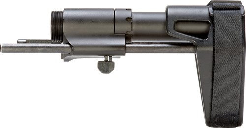 SB TACTICAL BRACE PDW BLACK - INCLUDES BUFFER TUBE