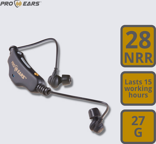 PRO EARS STEALTH 28 HT EAR - BUDS ELECTRONIC GREEN