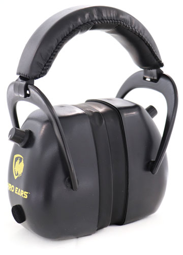 PRO EARS GOLD II 30 EAR MUFF - ELECTRONIC W/PADDED BASE BLK