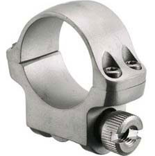 RUGER 3K RING S/S LOW 1" - 1-RING PACKED INDIVIDUALLY