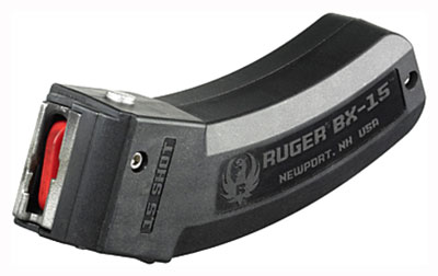 RUGER MAGAZINE 10/22 22LR - 15RD BLACK PLASTIC