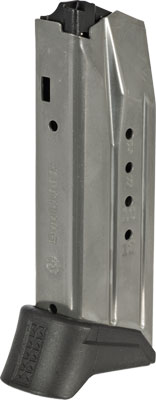 RUGER MAGAZINE AMERICAN COMPAC - 9MM LUGER 12RD STAINLESS