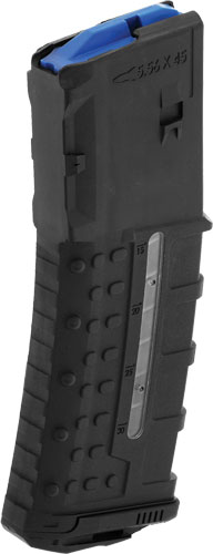 UTG MAGAZINE 5.56X45 30RD - WINDOW POLY MATTE BLACK