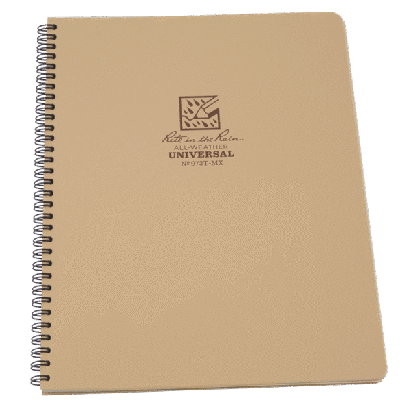 Side Spiral Notebook - 8.75 x 11