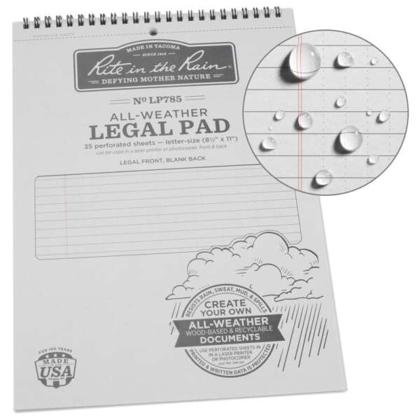 Legal Pad - 8.5 x 11
