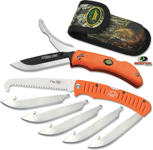 OUTDOOR EDGE RAZOR PRO SAW - COMBO W/6 BLADES & MO SHEATH