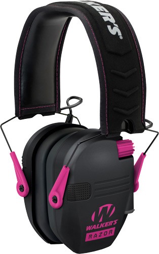 WALKERS MUFF ELECTRONIC RAZOR - SLIM TACTICAL 23dB BLACK/PINK