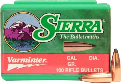 SIERRA BULLETS .25 CAL .257 - 87GR SP 100CT