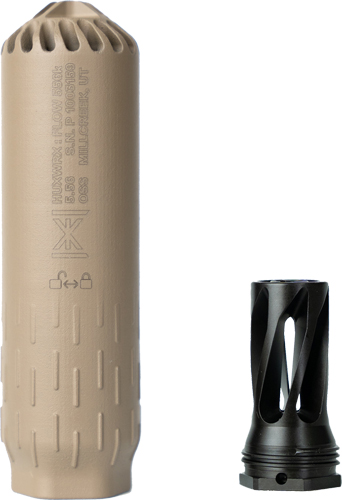 HUXWRX FLOW 556K KIT - SUPPRESSOR W/ FLASH HIDER FDE