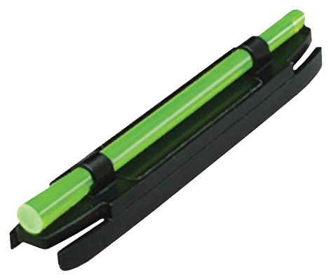 HIVIZ SHOTGUN FRONT SIGHT - MAGNETIC RIB .218-.328" GREEN