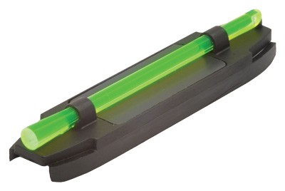 HIVIZ SHOTGUN FRONT SIGHT - MAGNETIC RIB .328-.437" GREEN