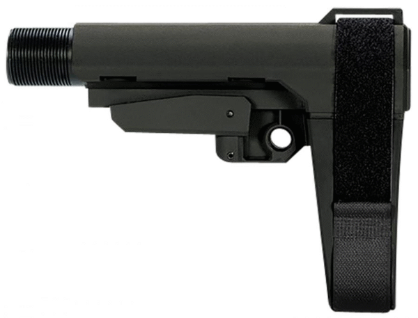 SBA3 STEALTH GRAY, 5-POSITION ADJUSTABLE