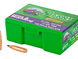 SIERRA TIPPED MK .224 77GR 100CT