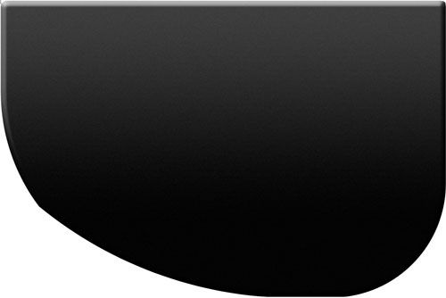 GOD'A GRIP CHEEK PAD THIN FOR - RAISE SIDED STOCKS RH BLACK