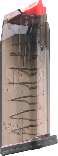 ETS MAGAZINE H&K VP9SK 9MM - 12RD COMPACT CARBON SMOKE