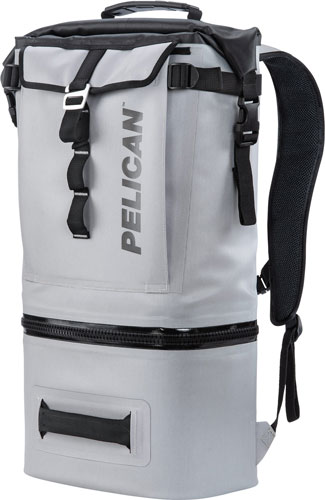 PELICAN SOFT COOLER BACKPACK - COMPRESSION MOLDED GREY