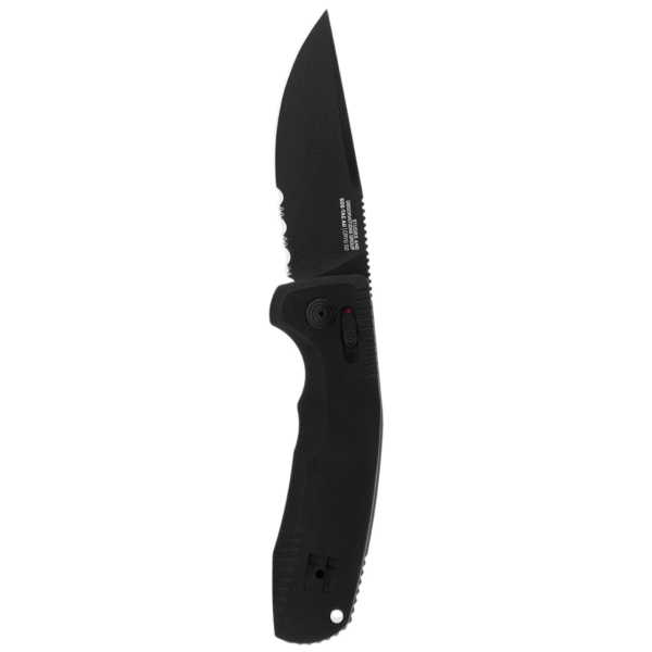 SOG-TAC AU â Black / Partially Serrated