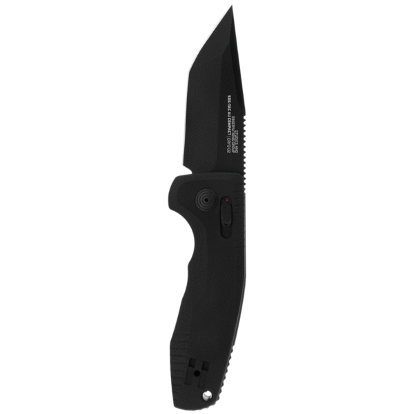 SOG-TAC AU CompactÂ  â Black / Tanto / Straight Edge