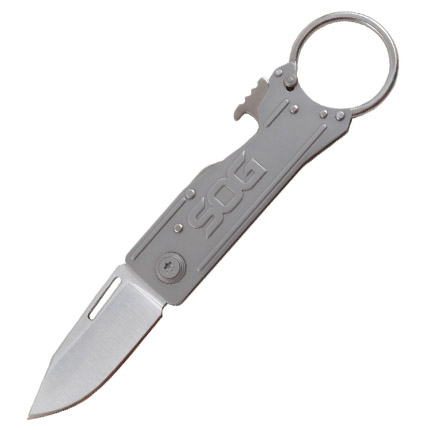 SOG KEYTRON KEY RING GRAY 1.8"