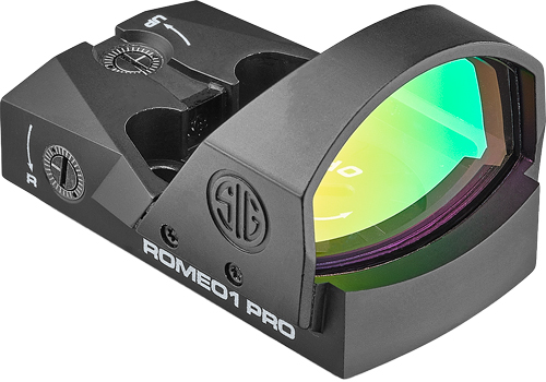 SIG REFLEX SIGHT ROMEO1 PRO - 3MOA RED DOT 1X30 STEEL SHROUD