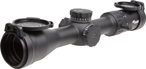 SIG SCOPE WHISKEY4 3-12X44 - 30MM SF SFP BDC ZERO STOP BLK