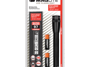 SP22 Mini Maglite 2 AA-Cell LED Flashlight w/ Holster
