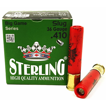 Sterling .410 2.5" Rifled slug