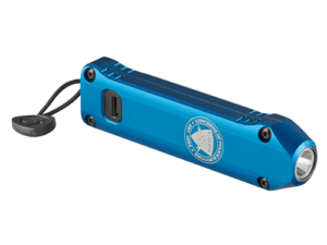 C.O.P.S. Blue Wedge XT Compact Everyday Carry Rechargeable Flashlight