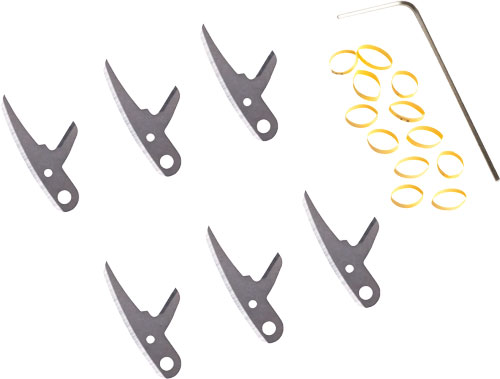 SWHACKER REPLACEMENT BLADES - LEVI MORGAN 2-BLD 100GR CURVED