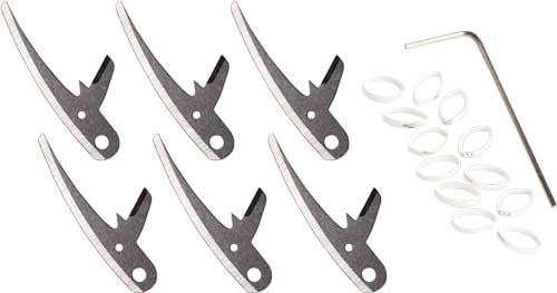 SWHACKER REPLACEMENT BLADES - LEVI MORGAN CURVED 125GR 6PACK