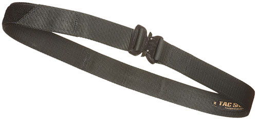 TAC SHIELD GUN BELT TACTICAL - 1.75" W/COBRA BUCKLE LARGE BL