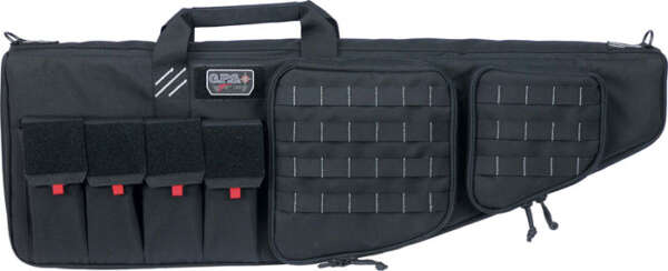 GPS TACTICAL AR CASE 35" BLACK - W/ HANDGUN HOLDER