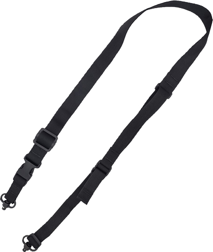TAC SHIELD SLING 2N1 WARRIOR - QD PUSH BUTTON SWIVEL BLACK