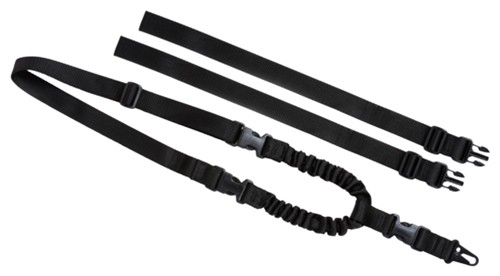 TAC SHIELD SLING SINGLE POINT - SHOCK SLING II TACTICAL BLACK