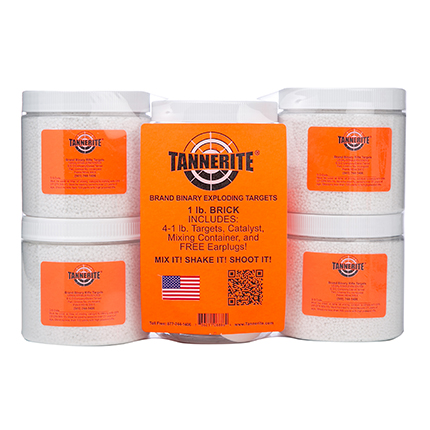 Tannerite brick 4 pack 1lb.
