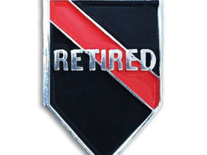 Retired Pin - Thin Red Line, Individual
