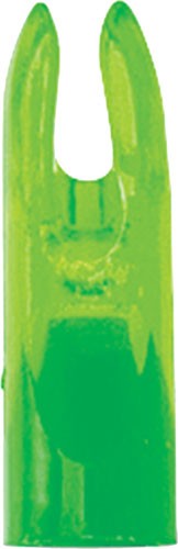 TRUGLO BOWFISHING 5/16" ARROW - NOCKS 6-PACK HIGH VIS GREEN