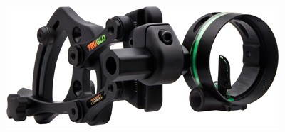 TRUGLO BOW SIGHT RANGE ROVER - 1-PIN .019 DIA BLACK