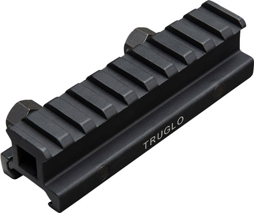 TRUGLO 1-PIECE PICATINNY RISER - MOUNT 3/4" RISE 4" LENGTH