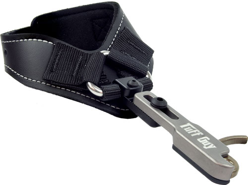 SPOT HOGG RELEASE TUFF GUY - RIGID BUCKLE STRAP BLACK