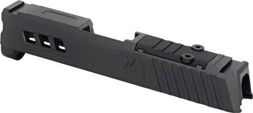 TRUE PRECISION SIG P365XL - SLIDE W/RMS CUT & PLATE BLKDLC