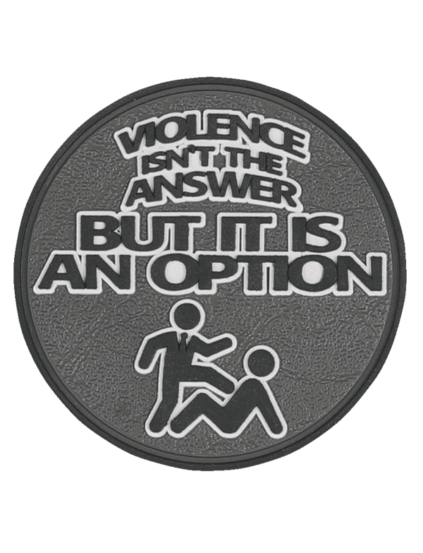 Violence Isn't Morale Patch (6 PACK)